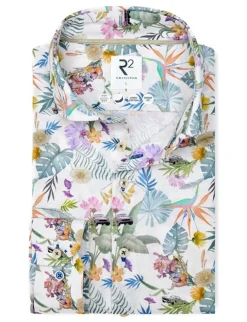 R2 business overhemd 128.WSP.014 Multicolor Discount