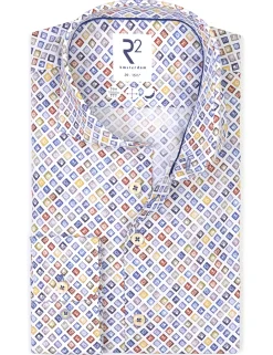R2 business overhemd 128.WSP.059 Multicolor Best