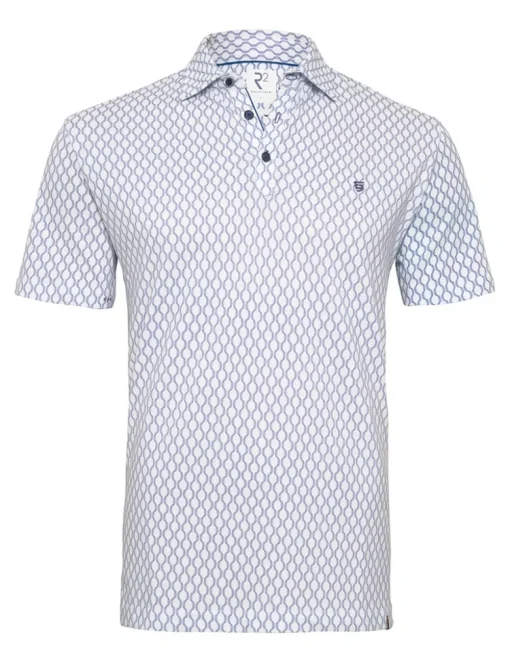 R2 polo's 128.POLO.010 Blauw Online