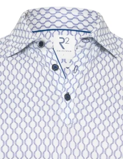 R2 polo's 128.POLO.010 Blauw Online