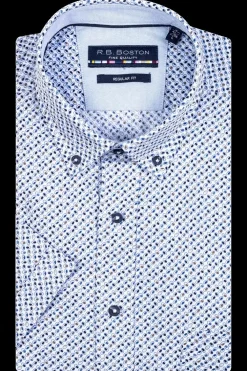 RB Boston overhemd Regular Fit 216670 Inkt Outlet