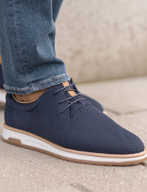 Rehab veterschoen NOLAN-KNIT Donker Blauw New