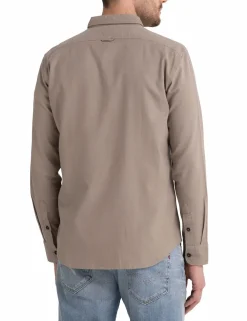 Replay casual overhemd m4106-84830 Beige New