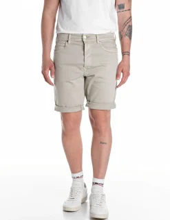 Replay denim short MA981Y.-.848878 Beige Discount
