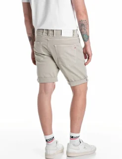 Replay denim short MA981Y.-.848878 Beige Discount