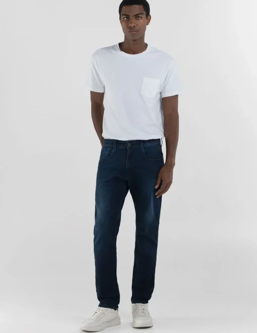 Replay jeans Anbass M914.000.41A C38 Donker Blauw Best