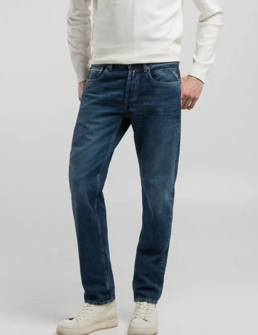Replay 5-pocket Grover MA972-886-009 Denim Clearance