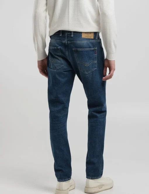 Replay 5-pocket Grover MA972-886-009 Denim Clearance