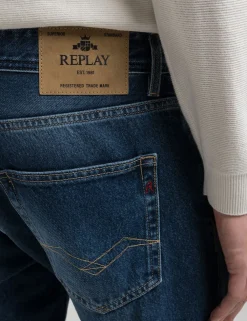 Replay 5-pocket Grover MA972-886-009 Denim Clearance