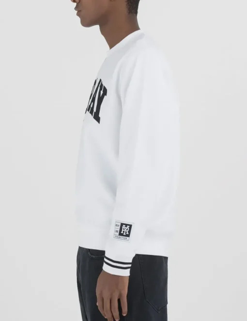 Replay sweater M6824-23655 Wit Outlet
