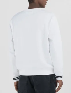 Replay sweater M6824-23655 Wit Outlet