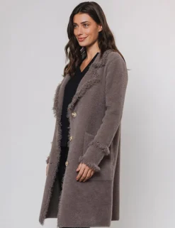 Rino & Pelle gebreid vest Catena.700NOOS Khaky beige New