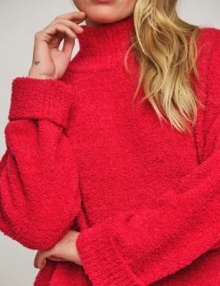 Rino & Pelle gebreid vest Karen.5002413 Rood Fashion