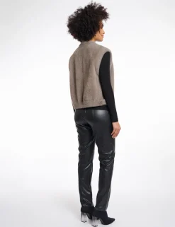 Rino & Pelle gilets Elona.700NOOS Khaky beige Sale
