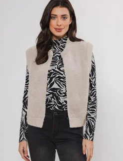 Rino & Pelle gilets Elona.700NOOS Wit Outlet