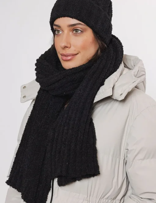 Rino & Pelle sjaals Anita.7002412 Zwart Fashion