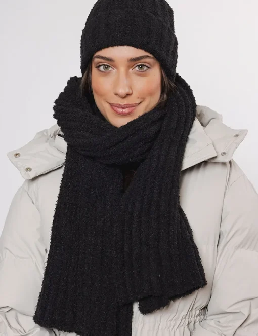 Rino & Pelle sjaals Anita.7002412 Zwart Fashion