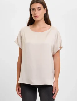 Rino & Pelle t-shirts Milo.7002521 Khaky beige Fashion