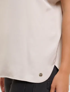 Rino & Pelle t-shirts Milo.7002521 Khaky beige Fashion