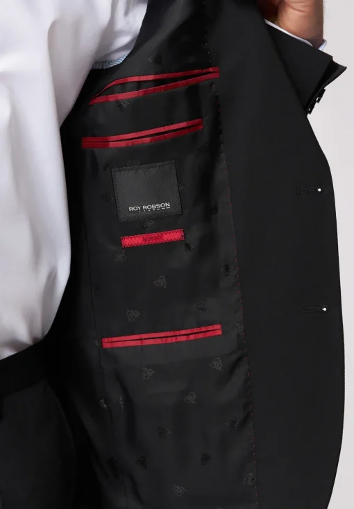 Roy Robson business colbert Slim Fit S00050421436800 Zwart Sale