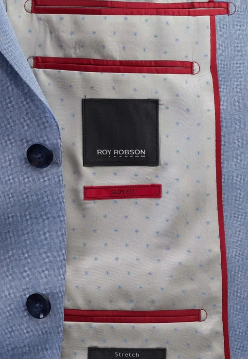 Roy Robson business colbert 000061001057400 Blauw Fashion