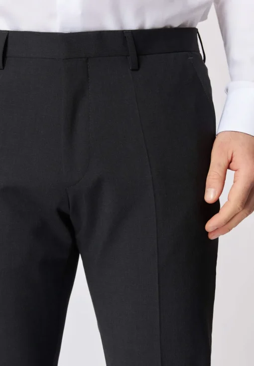 Roy Robson business pantalon Slim Fit S01050421295400 Antraciet Discount