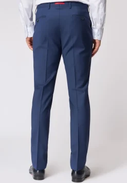 Roy Robson business pantalon Slim Fit S01050361295400 Blauw Fashion