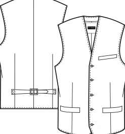 Roy Robson gilet Slim Fit 005081001057600 Groen New
