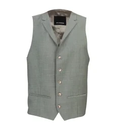 Roy Robson gilet Slim Fit 005021501730400 Groen New