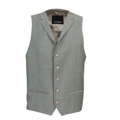 Roy Robson gilet Slim Fit 005021501730400 Groen New