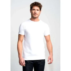 Slater t-shirts Basic 7500 Wit Hot