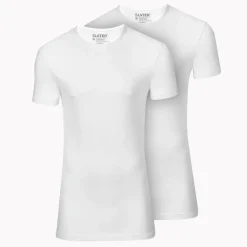 Slater t-shirts Stretch Fit 6500 Wit Clearance