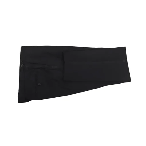 Smit Mode business pantalon 51871-frock tuxedo Zwart Clearance