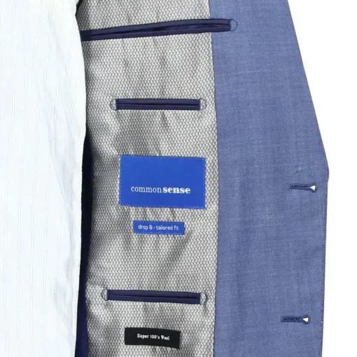 Smit Mode kostuum Slim Fit 203010-drop8 Blauw New