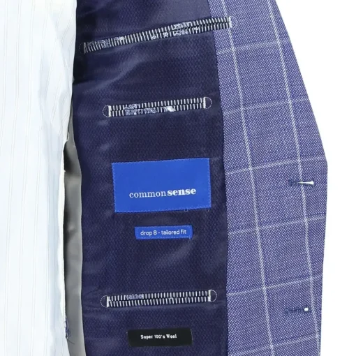 Smit Mode kostuum Slim Fit 213000-drop8 Blauw Hot