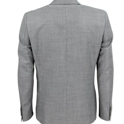 Smit Mode kostuum Slim Fit 203003-drop8 Licht Grijs New