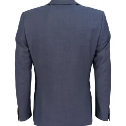 Smit Mode kostuum Slim Fit 203007-drop8 Marine Discount