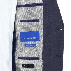 Smit Mode kostuum Slim Fit 203007-drop8 Marine Discount