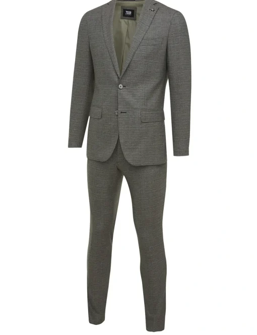 7Square kostuum Slim Fit 22001802-203051 Groen Online