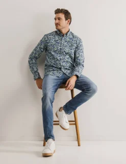 State of Art casual overhemd 21415019 Wit Fashion