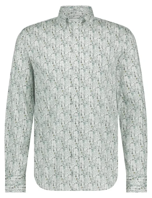 State of Art casual overhemd Regular Fit 21414174 Aqua Clearance