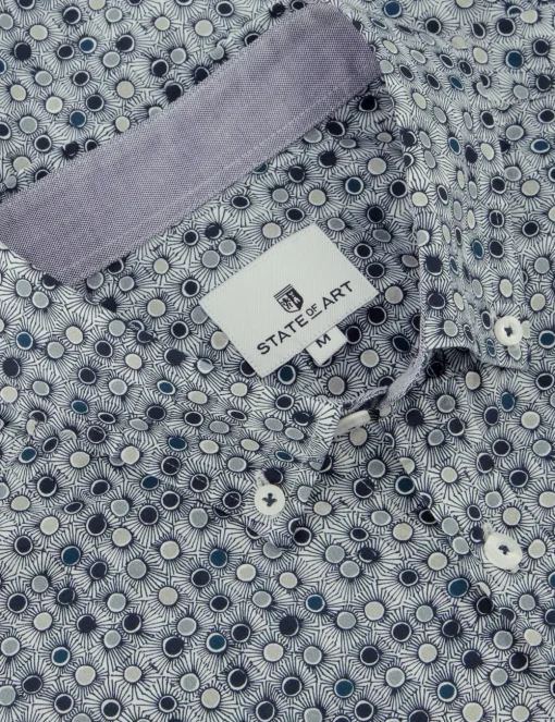 State of Art casual overhemd 21423234 Wit Sale