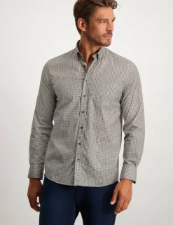 State of Art casual overhemd Regular Fit 21422242 Beige Clearance