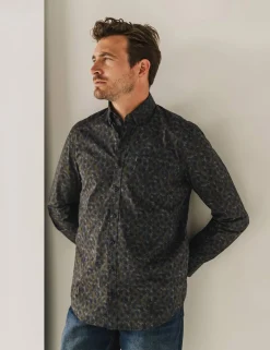 State of Art casual overhemd 21424901 Antraciet Best