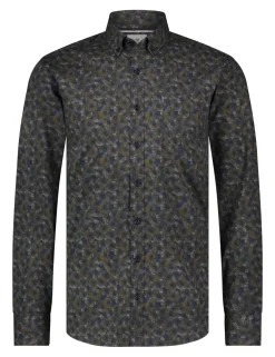 State of Art casual overhemd 21424901 Antraciet Best