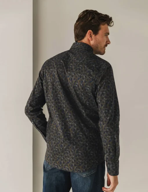 State of Art casual overhemd 21424901 Antraciet Best