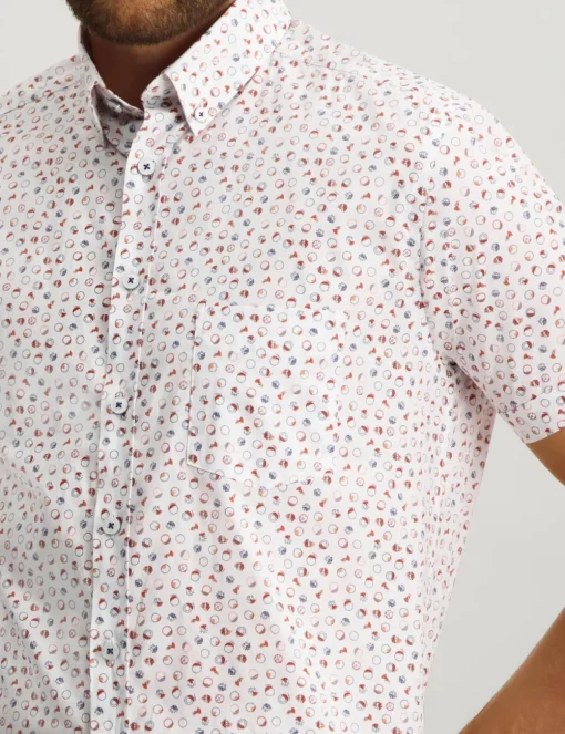 State of Art casual overhemd Regular Fit 26412167 Rood Outlet