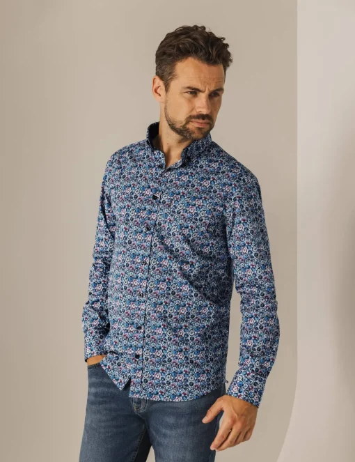 State of Art casual overhemd 21424221 Wit Hot