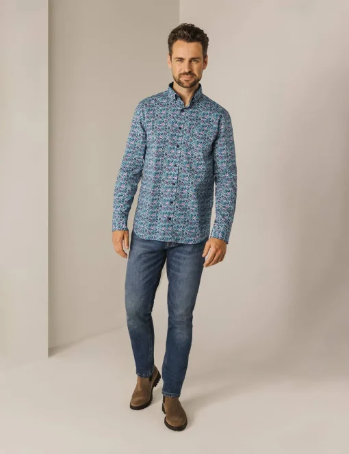 State of Art casual overhemd 21424221 Wit Hot