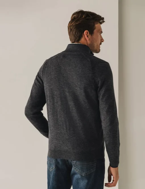 State of Art gebreid vest 16124911 Antraciet Clearance